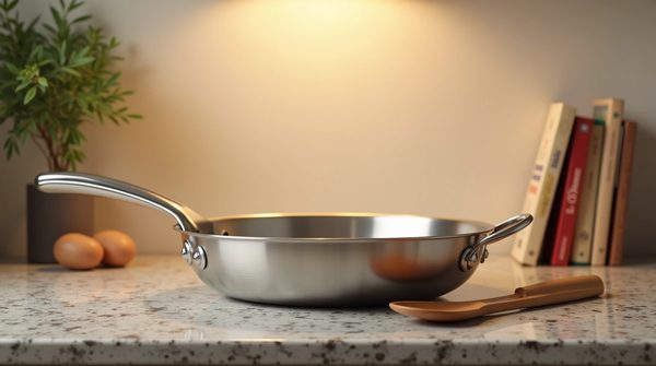 Découvrez la poêle en inox : un essentiel en cuisine