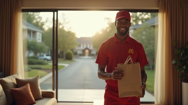Faites-vous livrer McDonald's directement chez vous