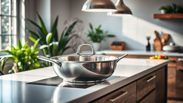 Poêle inox 18/10 : la star de votre cuisine saine et durable